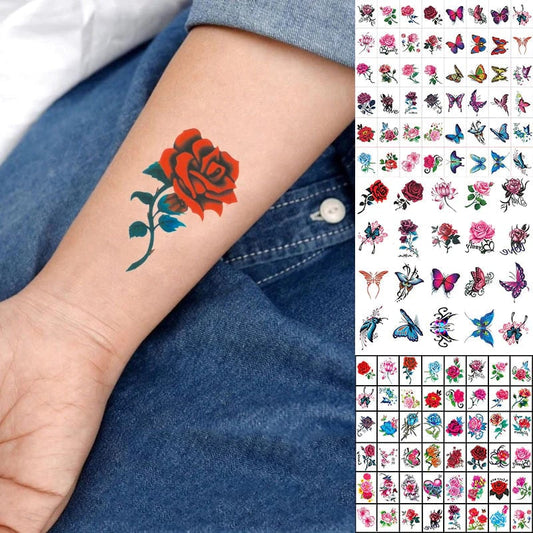 Stilvolle und kreative 3D-Tattoo-Sticker 50STK/Stylish And Creative 3d Tattoo Stickers 50pcs