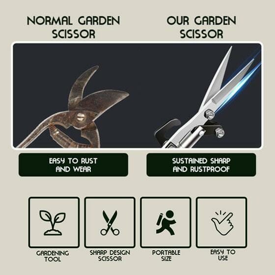 Portable Pointed Gardening Scissor(40% OFF)