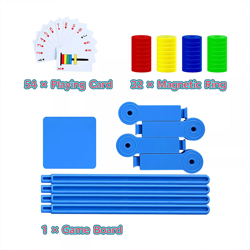 Magnetic Rings Match Board Games