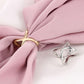 Multi-purpose Cross Three-ring Scarf Buckle