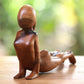 Yoga Pose Wood Carving Wood Sculpture Gifts