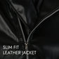 Fashion Slim Leather Jacket