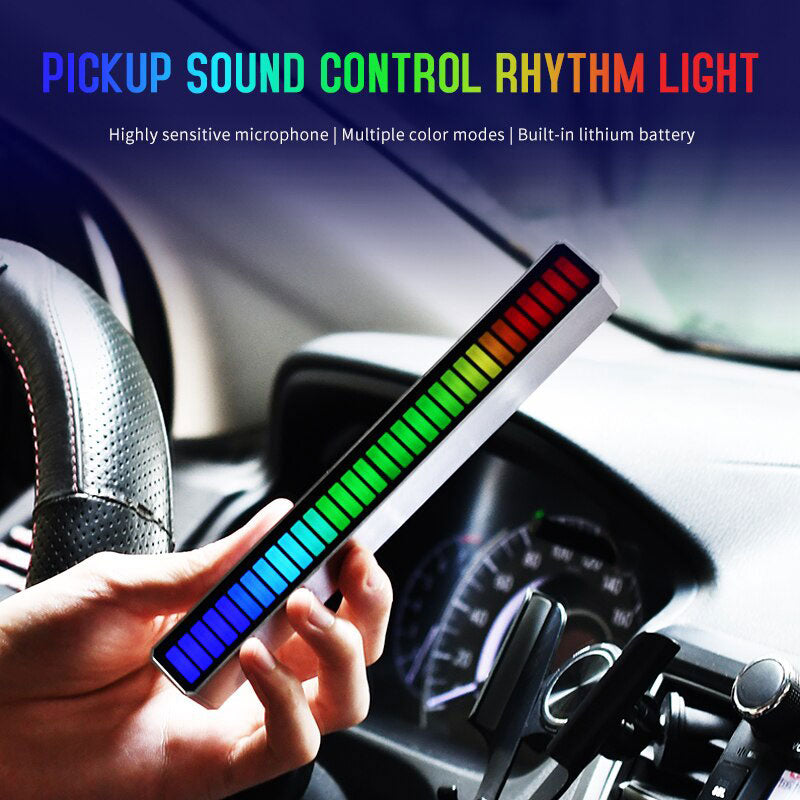 RGB Voice-Activated Pickup Rhythm Light