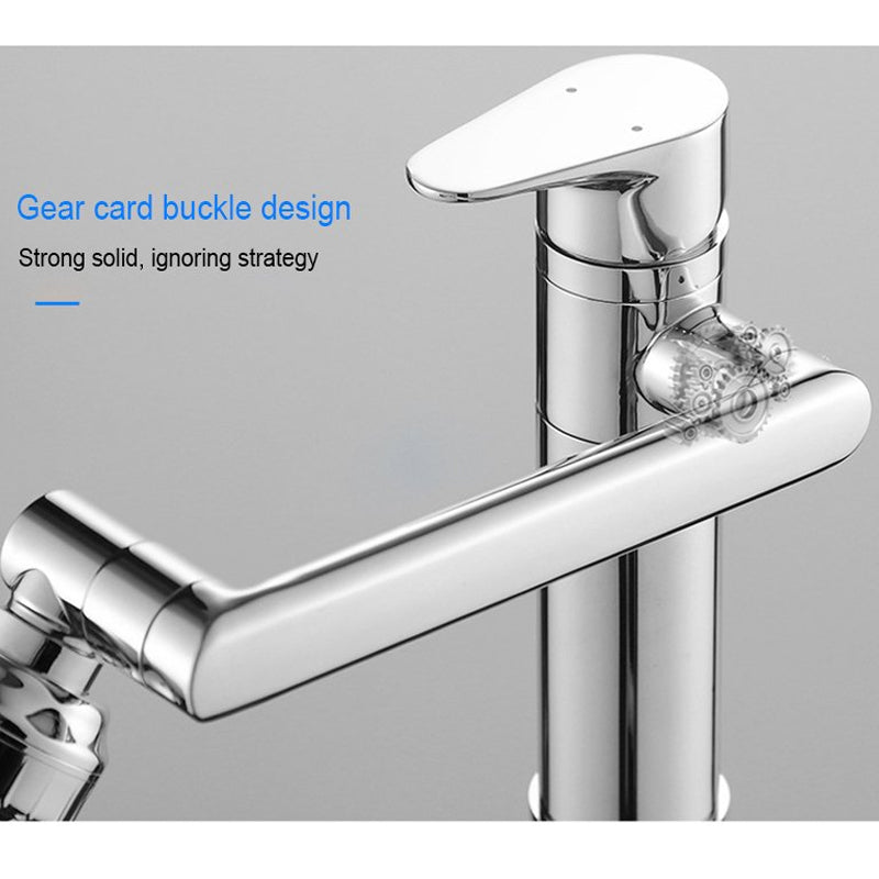 360 Degrees Can Be Freely Rotated And Adjusted Single Hole Rotating Bathroom Hot And Cold Water Faucet
