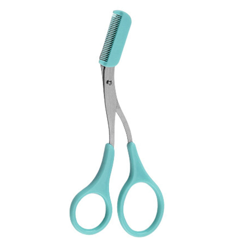 Eyebrow Trimmer Scissors with Comb