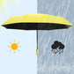 Dreifach selbstöffnender und zurückziehbarer Regenschirm mit Schnalle/Self-opening retractable buckle umbrella