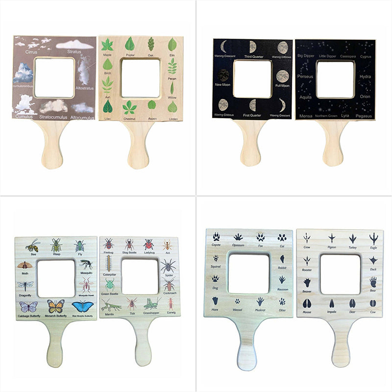 Wooden Cloud Identifier