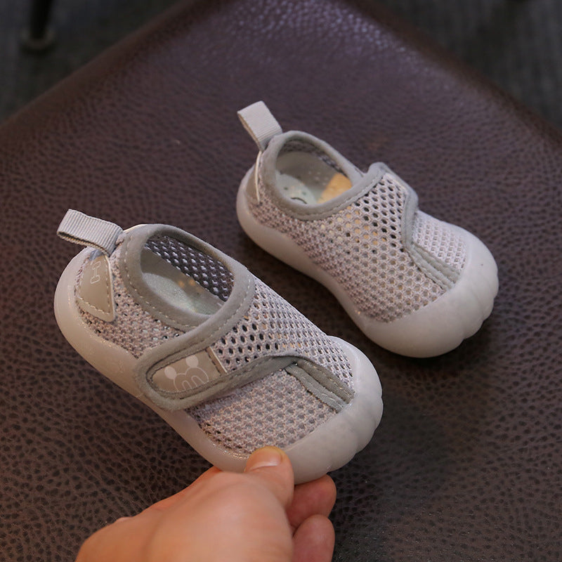 Children's Mesh Flying Weave Breathable Shoes