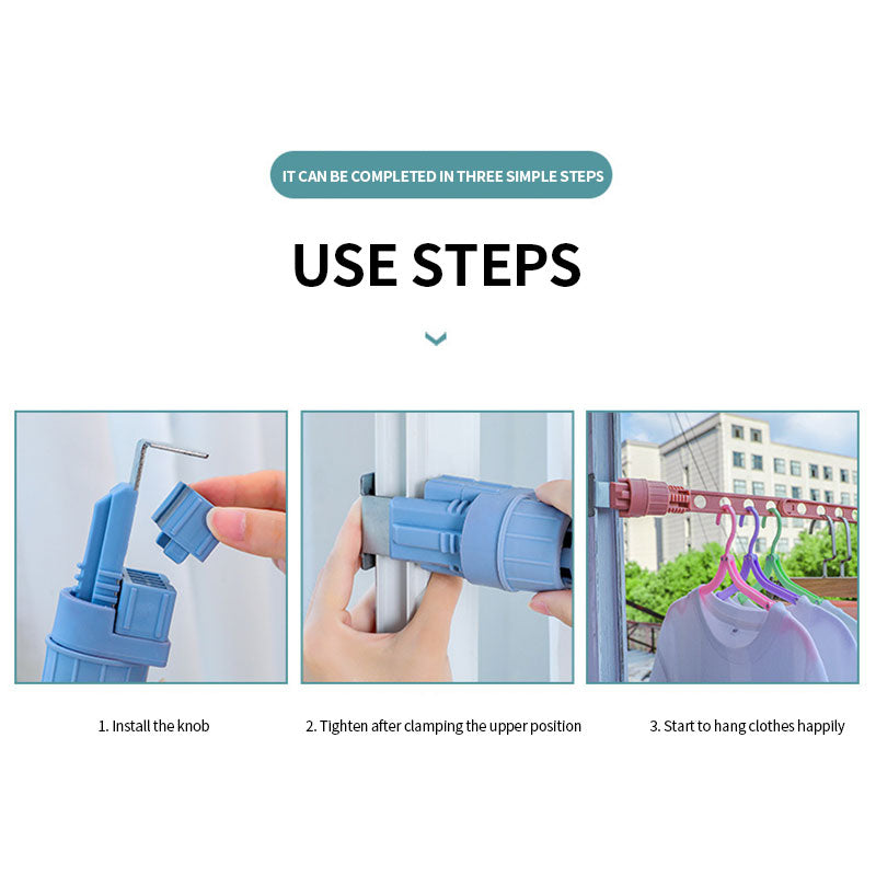 Indoor Clothes Drying Hanger