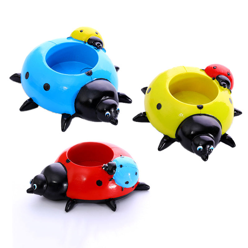 Mother's Day Sale -Metal Ladybug Flower Pot