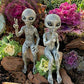 Alien Garden Resin Statue