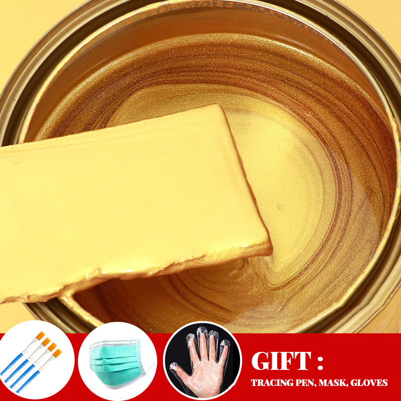 Water-based Glitter Bronzing Paint（Gift Free Brush）