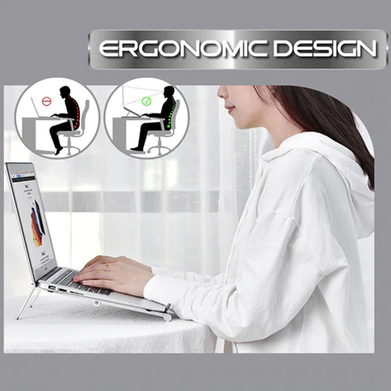 Portable Aluminum Foldable Laptop Stand