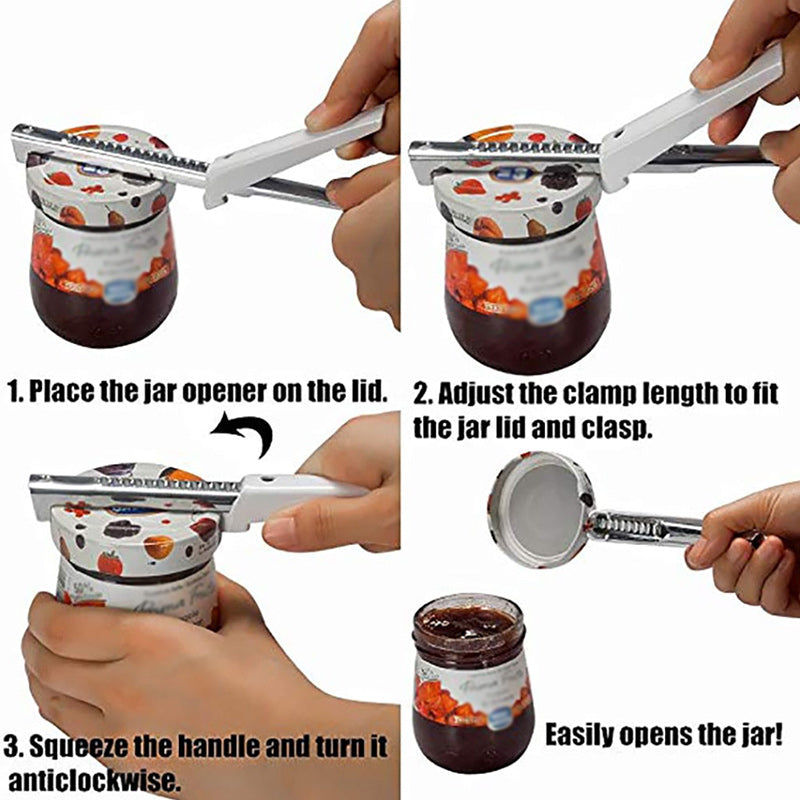 Adjustable Easy Can Jar Opener