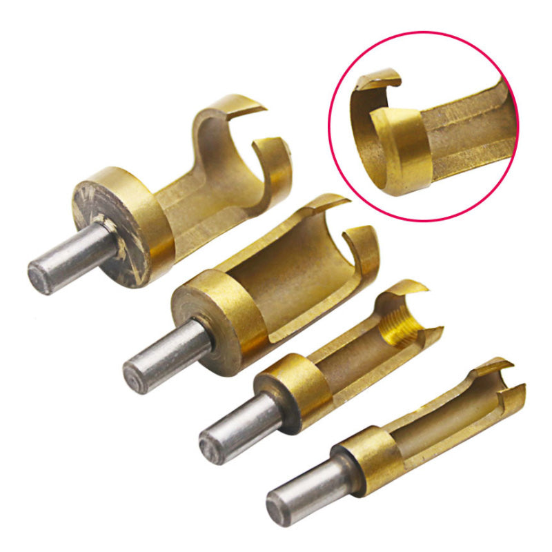 Coated Barrel Cork Drill Bits