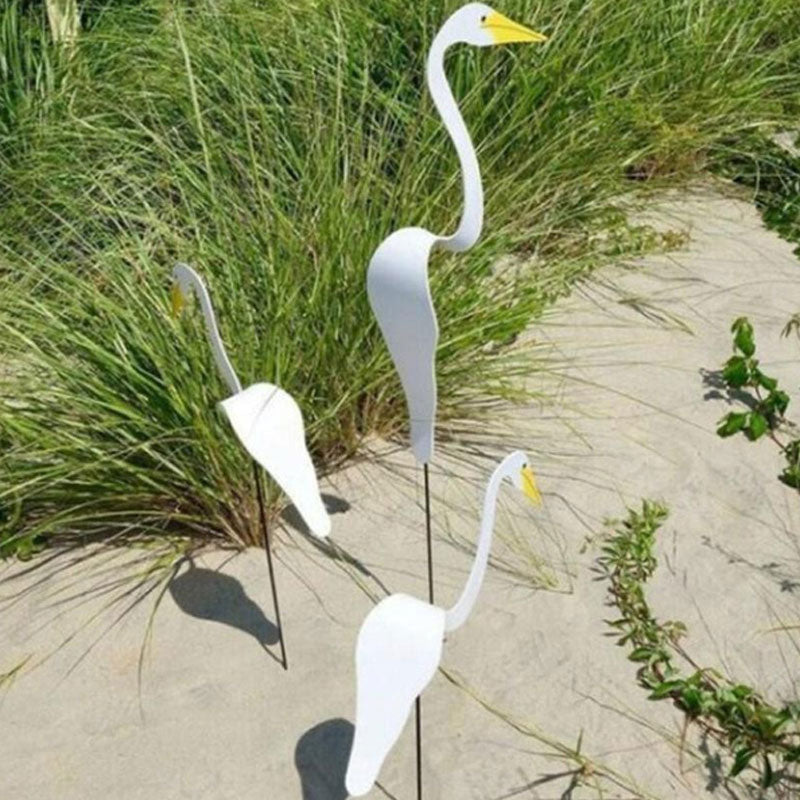 Swirl Bird Garden Outdoor Decor