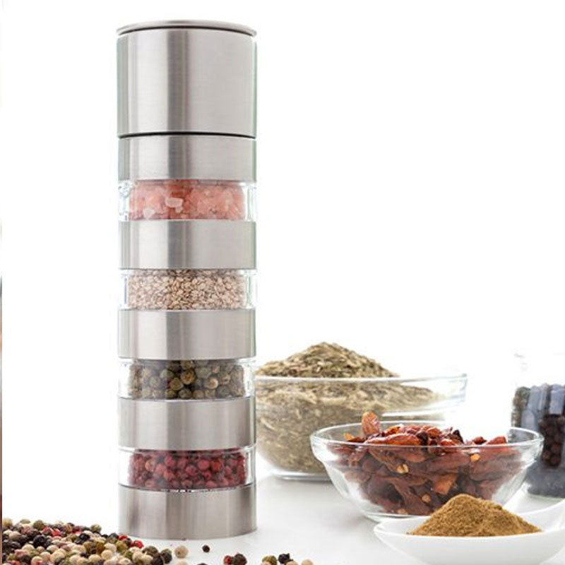 4-In-1 Spice Grinder For Spices Mill