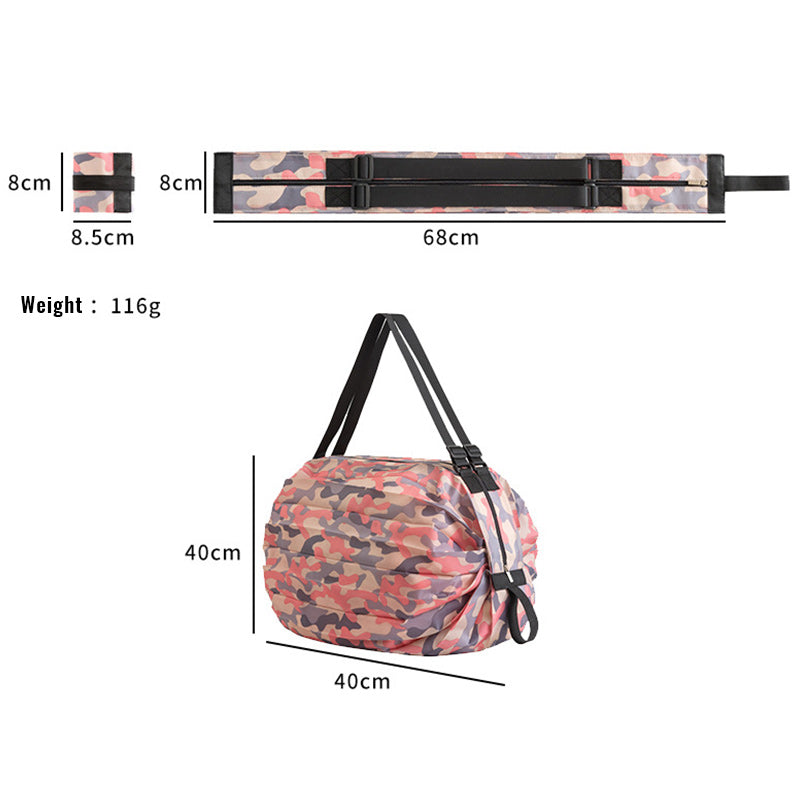 Foldable Travel One-shoulder Portable Shopping Bag