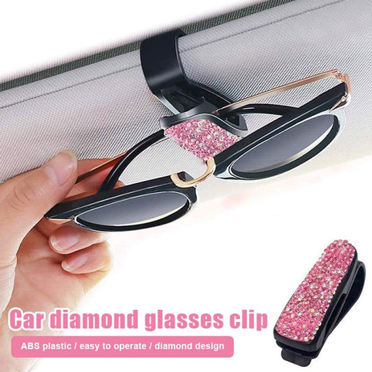 Rhinestone Fashion Car Glasses Sunglasses Hanger