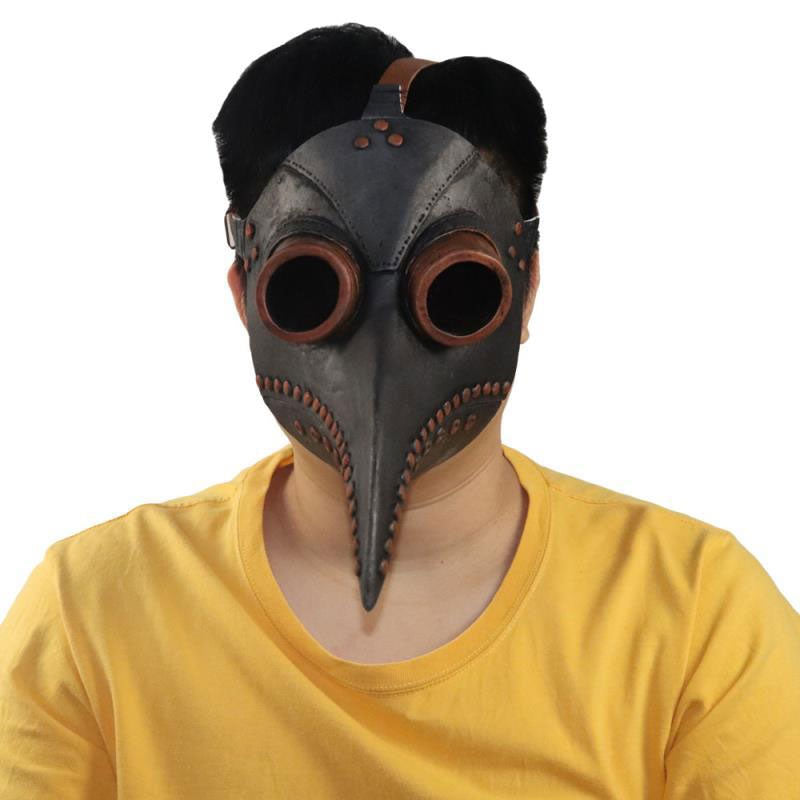 HALLOWEEN MEDIEVAL STEAMPUNK PLAGUE DOCTOR BIRD MASK
