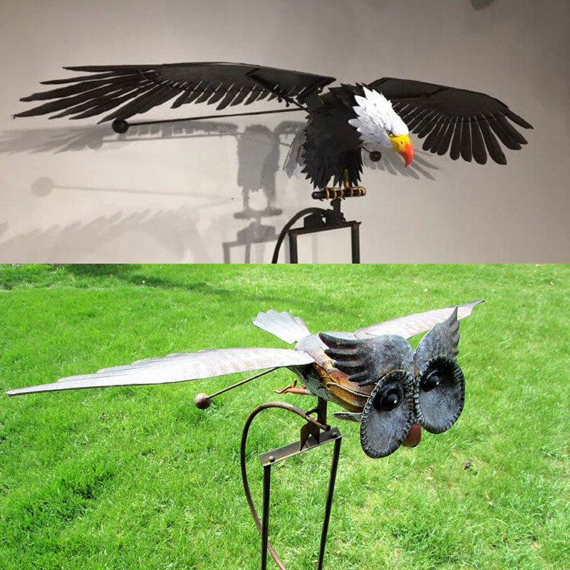 Life-Like-Garden Art-Owl Garden Patio Decoration