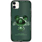 Incoming Call Luminous Metal Bear Phone Case