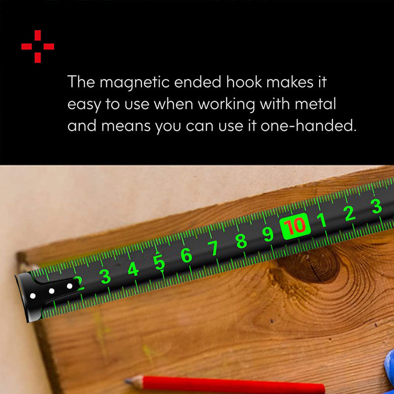 Fluorescent Tape Measure