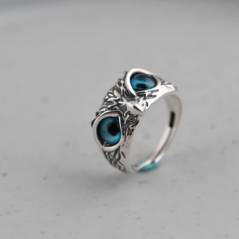 Modern Owl Ring
