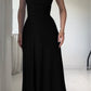 Drape Maxi Dress with Built-in Bra