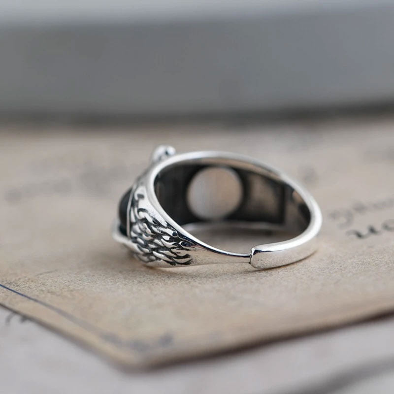 Modern Owl Ring