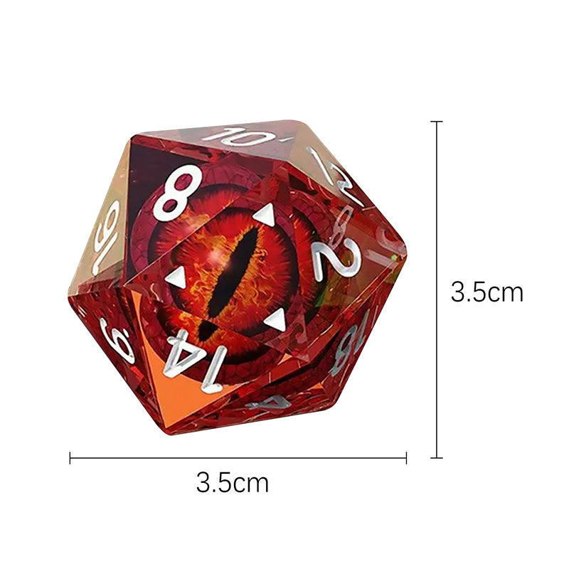 Halloween Longan Crystal Dice