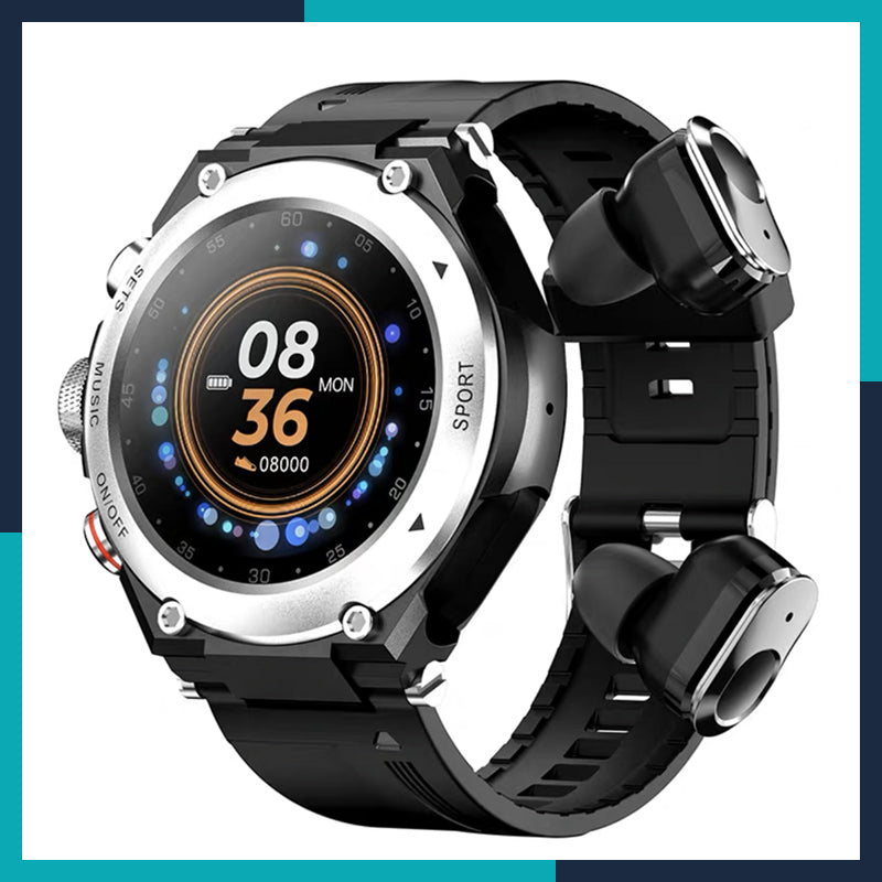 Bluetooth Headset Smart Watch 2 In 1