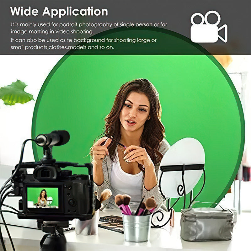 Portable Green Screen Backdrop