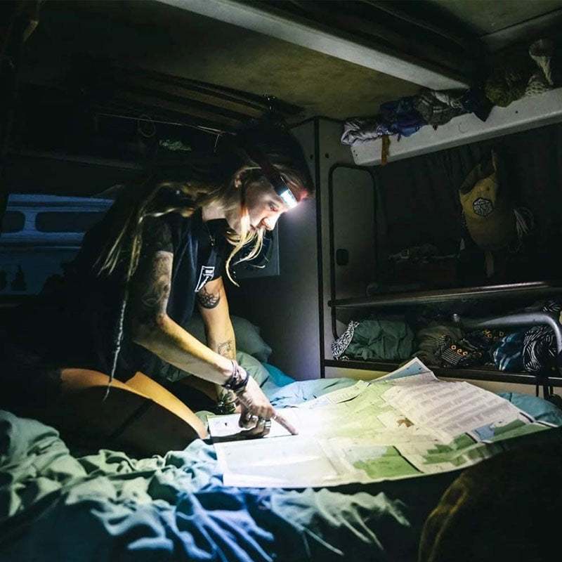 Wide Beam LED Headlamp