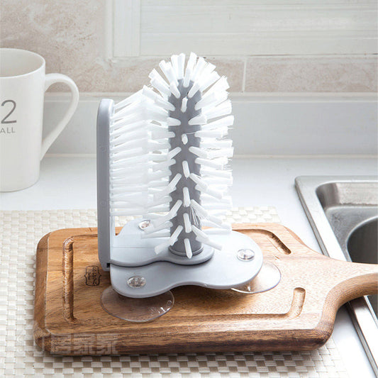 Suction Cup Base Glass Cup Washer