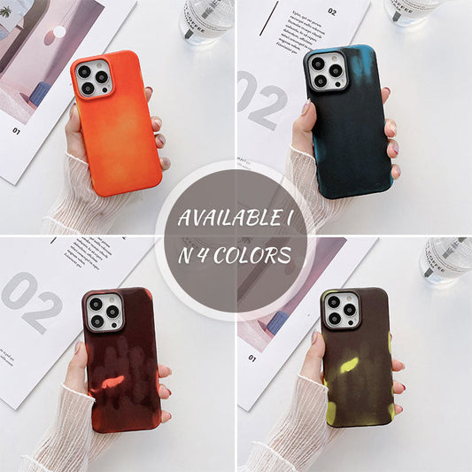 Thermal Sensor Color Changing Protective Case for iPhone