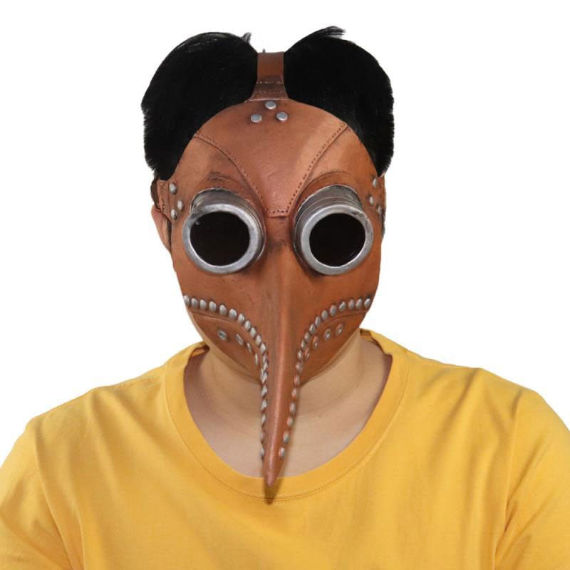 HALLOWEEN MEDIEVAL STEAMPUNK PLAGUE DOCTOR BIRD MASK