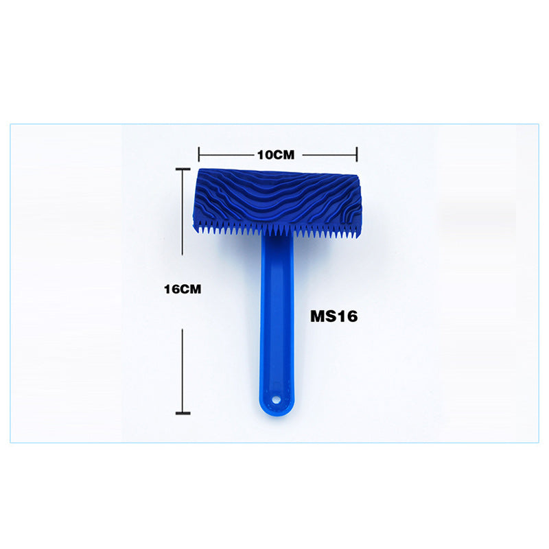 Wood Graining Paint Roller with Handle