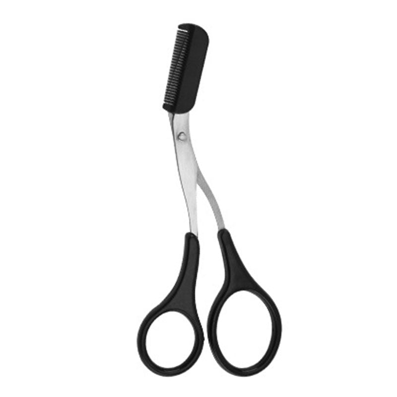 Eyebrow Trimmer Scissors with Comb