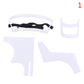 Hair Trimming Ruler Set