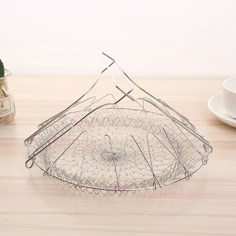 Stainless Steel Telescopic Frying Basket