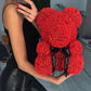 New Valentine's Day Gift Eternal Flower Rose Bear Creative Simulation PE Foam