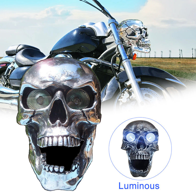 Motorcycle Skull LED Headlight