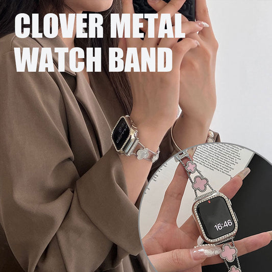 Clover Metal Watch Band