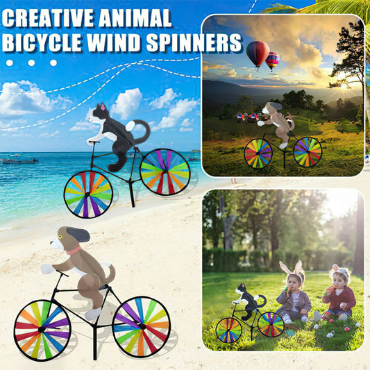 Creative Animal Bicycle Wind Spinner
