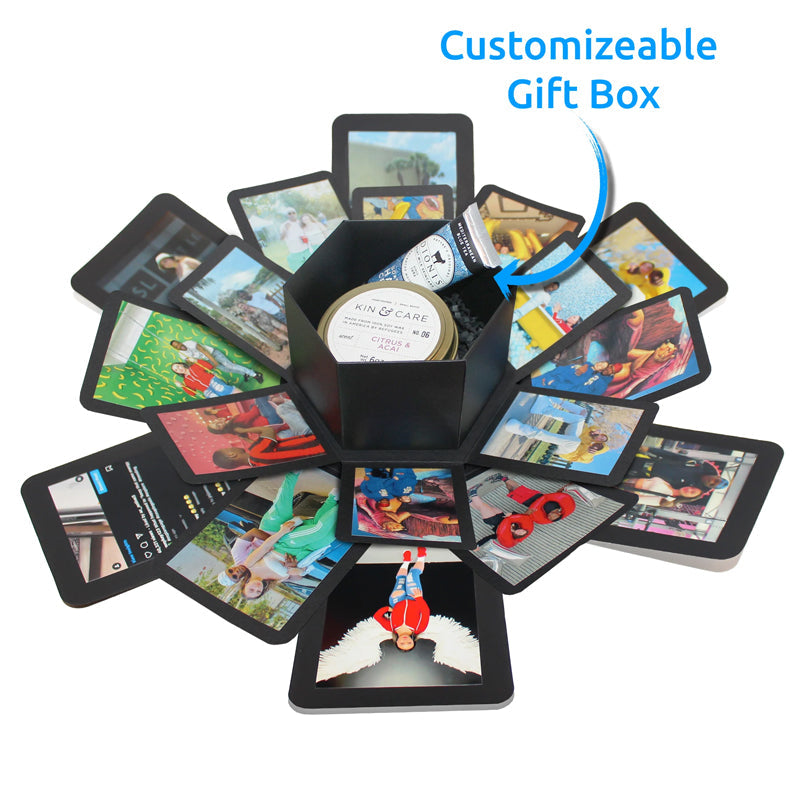 DIY Explosion Gift Box for Handmade Photo Album