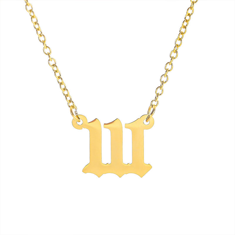 Angel Number Necklace