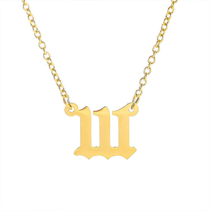 Angel Number Necklace
