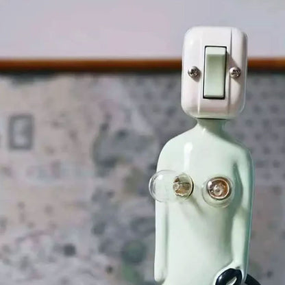 Body Bulb Resin Lamp Funny Funny Desk Lamp