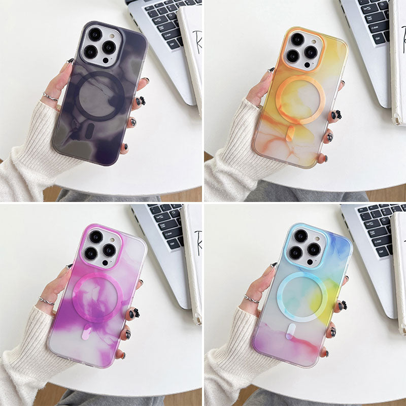Watercolor Magnetic Mobile Phone Case
